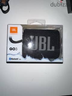 سماعه JBL GO 3 للبيع جديده بدون اي استخدام مع ضمان ١٨ شهر