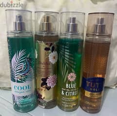 bath and body works mist and body cream