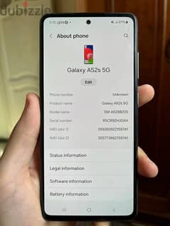 Samsung a52s 256gb 0