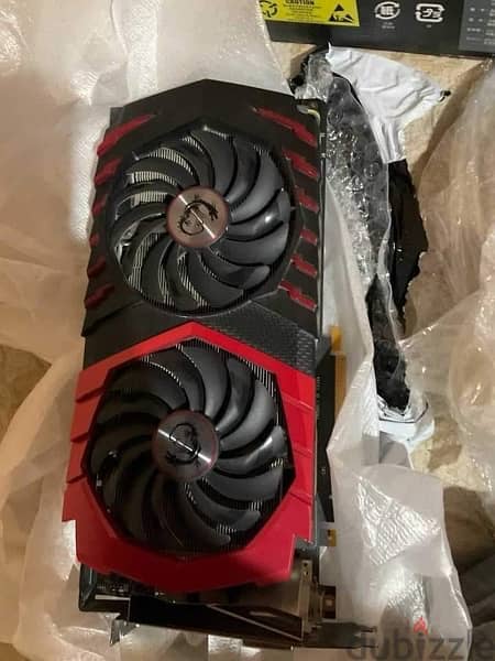 Graphics Card Model: MSI GeForce GTX 1080 Gaming X 8G 1