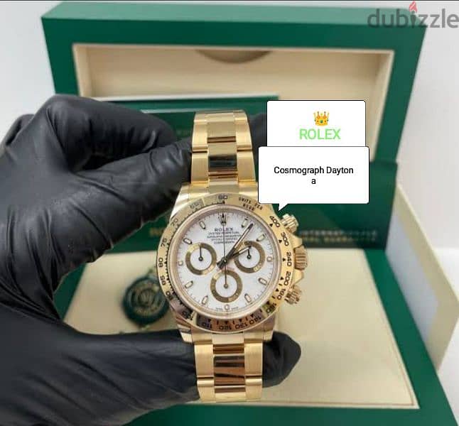 ساعه شبيه الفخامه ROLEX Cosmograph اصدار Daytona 4