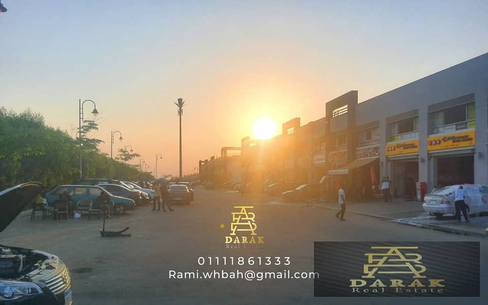 Shop for sale in Madinaty, Craft Zone, Block 4 Shop for sale, prime location, shops and finished Shop for sale in Craft Zone, finished and shops 4