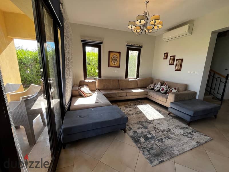 Villa 395m For sale Marassi Blanca 4 North Coast Firt row on golf  فيلا علي الجولف دايركت للبيع مراسي بلانكا 4 كاملة التشطيب بالفرش والاجهزة 4