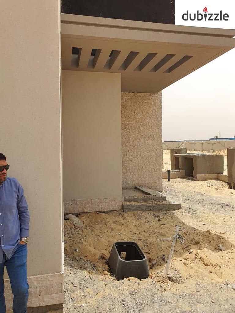 Twinhouse 291m Ready to Move For sale the Estate Sodic Sheikh zayed توين هاوس للبيع ذا استيت سوديك الشيخ زايد صف اول علي اللاجوون 10