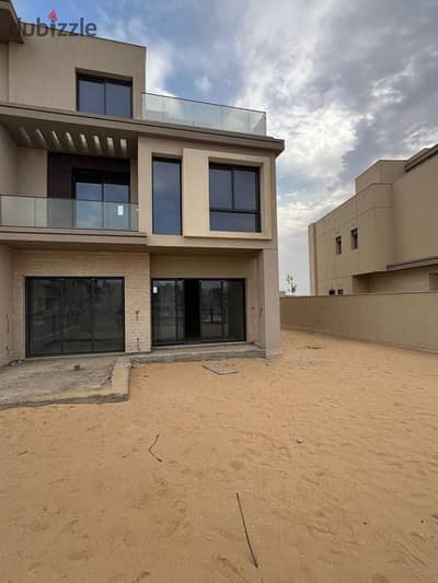 Twinhouse 291m Ready to Move For sale the Estate Sodic Sheikh zayed توين هاوس للبيع ذا استيت سوديك الشيخ زايد صف اول علي اللاجوون