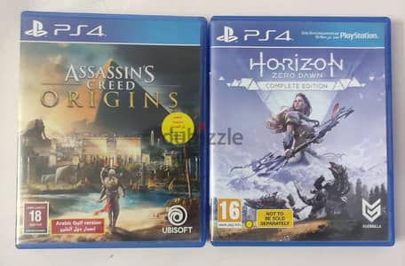 Assassin's creed origins + Horizon zero dawn complete نطاق دمياط فقط