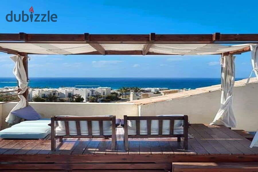 At launch price, own a two-bedroom chalet with a garden, 107 m, in Plage with Mountain View, North Coast 7