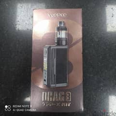 Vape Drag 3 Voopod معاها بطاريتين افضل من الأصلية