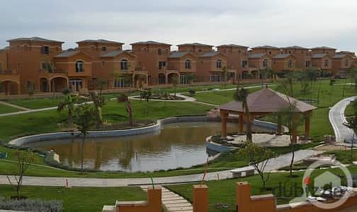 Standalone For Sale 1100 m in Dyar  - New Cairo - Open view lakes 3