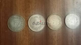 silver coins 10pt. 1960 0