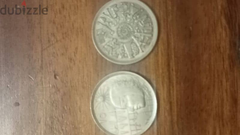 silver coins 10pt. 1960 2