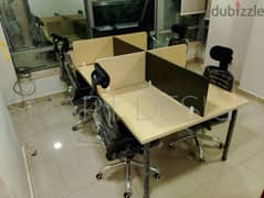 خلية عمل/ وورك استيشن work station/ بارتيشن Partition/ مكاتب موظفين