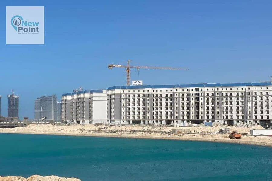 Today's summer is on the beach and you can own a 3-bedroom apartment with immediate delivery in the Latin Quarter - New Alamein 8