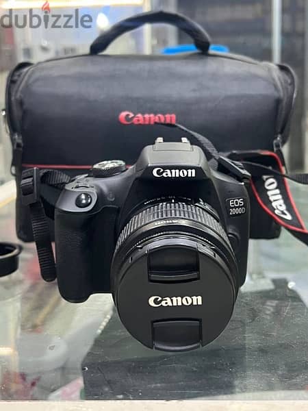 Canon EOS 2000D DSLR Camera with EFS with 18-55mm ||| Lens kit 3