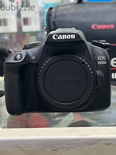 Canon EOS 2000D DSLR Camera with EFS with 18-55mm ||| Lens kit 9