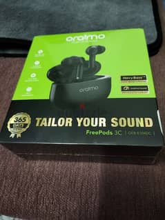 Oraimo 3c  black new متبرشمه