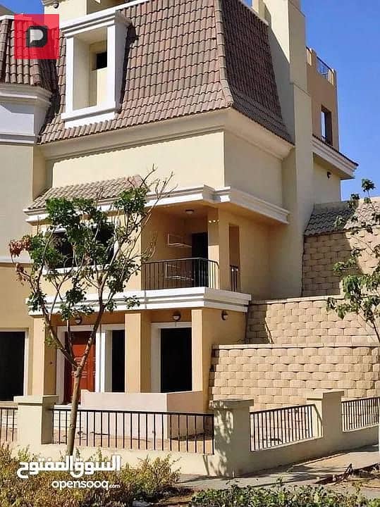 Villa for sale next to Madinaty Fifth Settlement in Sarai Compound in installments over 8 years and a 42% discount in case of cash 8