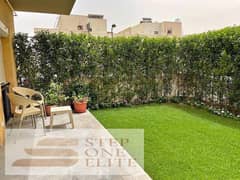 Apartment with garden 165 m for sale in Sarai Compound in New Cairo