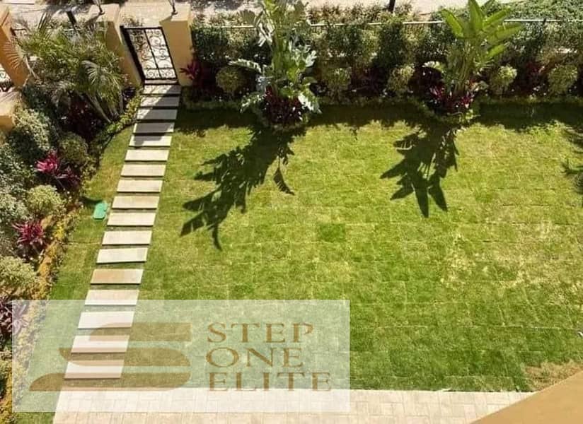 Apartment with garden 165 m for sale in Sarai Compound in New Cairo 1