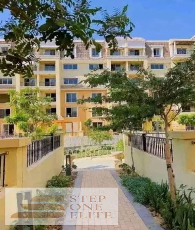 Apartment with garden 165 m for sale in Sarai Compound in New Cairo 10