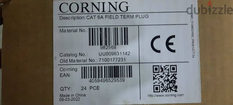 field rg plug corning 0