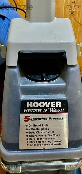 Hoover Brush ‘N’ Wash (mint condition as new) مغسلة هوفر سجاد وارضيات