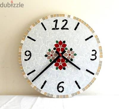 mosaic clock