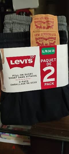 شورت أولادي levis اصلي جديد