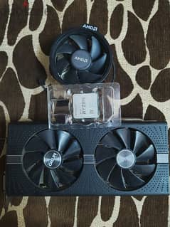 بروسيسور ryzen 3 3100 with fan stock