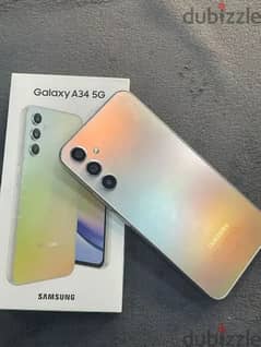 Samsung a34 5g في الضمان