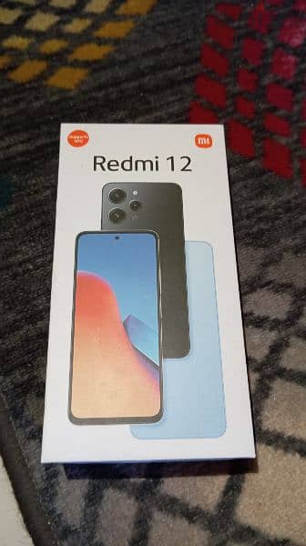 جهاز Redmi 12 مساحه 256 جيجا في كسر بسيط ف الباغه موضح ف الصور 4