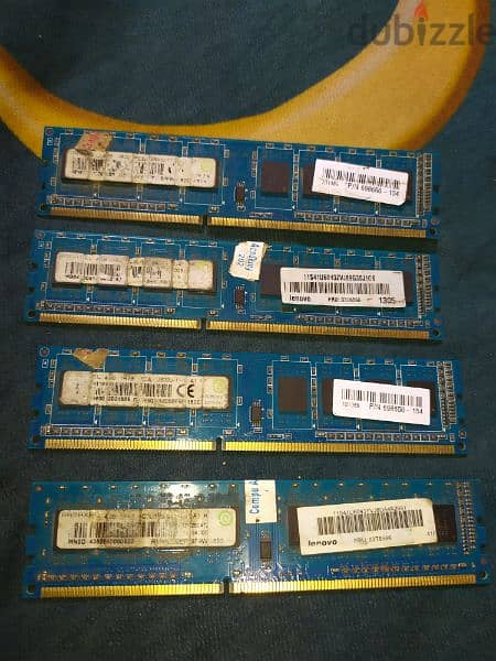 ddr3 12800u رامه اربعه جيجا تردد ١٦٠٠ 0