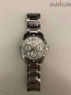 guess silver watche