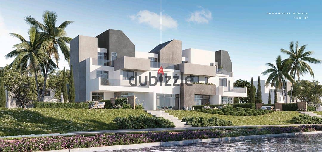 Corner Townhouse for Sale in Sheikh Zayed Development with a Low Down Payment and Installments - Rivers El Sheikh Zayed 2