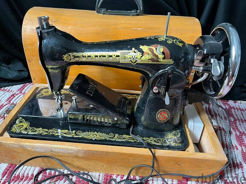 ماكينة سينجر singer sewing maching 9