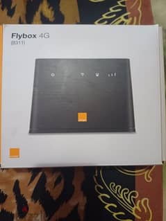 راوتر هوائي من اورنج flybox B311 استخدام شهر واحد كالجديد