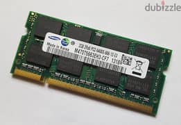 رام 2 DDR2   GB  سامسونج هاينكس  لاب توب