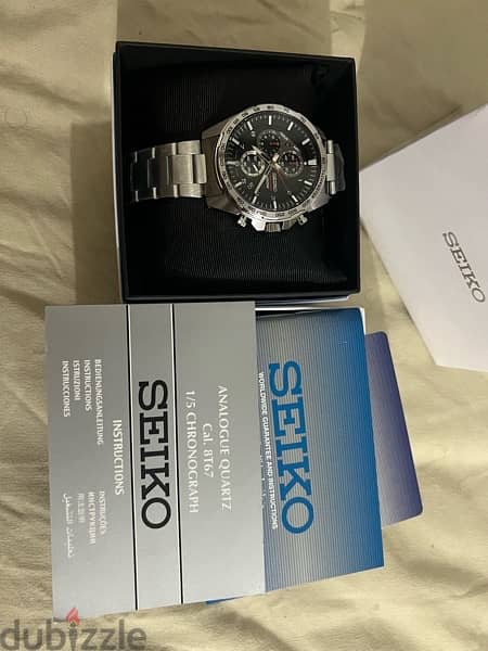 ساعة seiko ياباني جديدة لم تستخدم 0