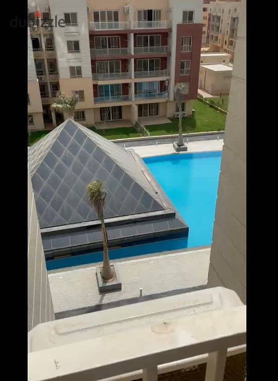 Penthouse with swimming pool, ultra super luxury finishing, with air conditioning, in Promenade Wadi Degla Compound 6