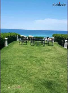 شاليه للبيع ارضي بجاردن في قرية مارينا 8 Sea View