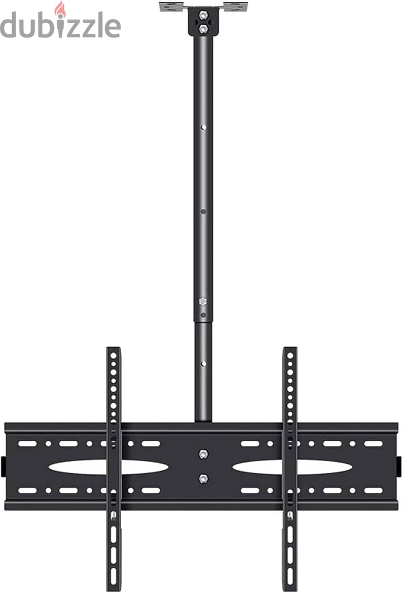 حامل شاشه من السقف بارتفاع قابل للتعديل حامل تليفزيون سقف من 32 إلى 75 1