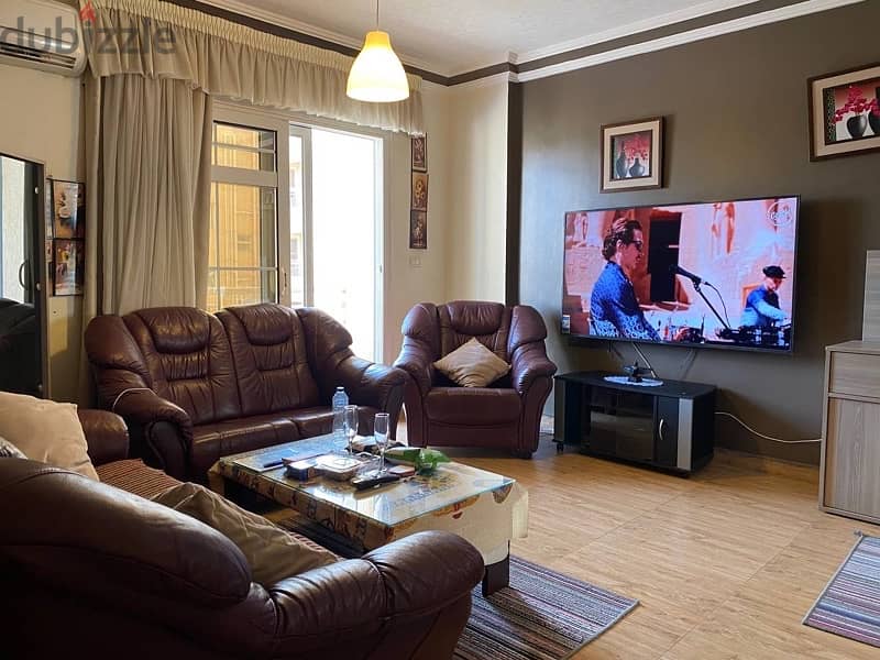 Sunny apartment for rent in madinaty 8