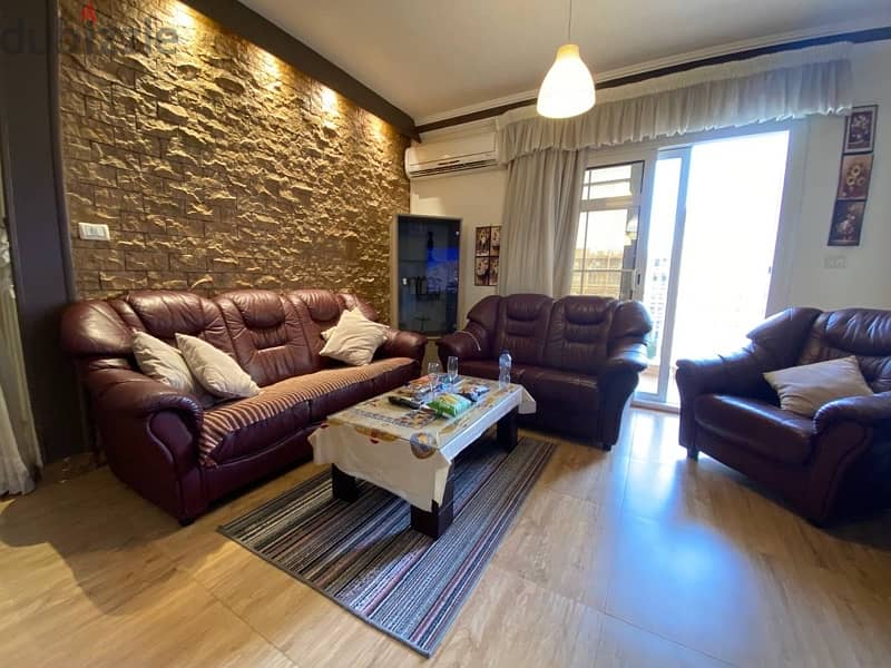 Sunny apartment for rent in madinaty 9