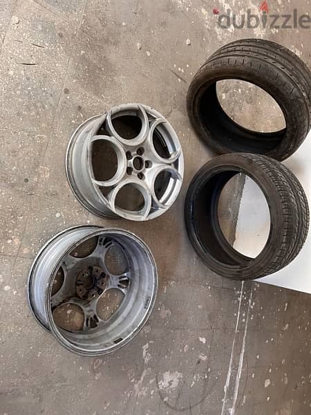 18 inch rims 5*110 اصليه جنوط 0