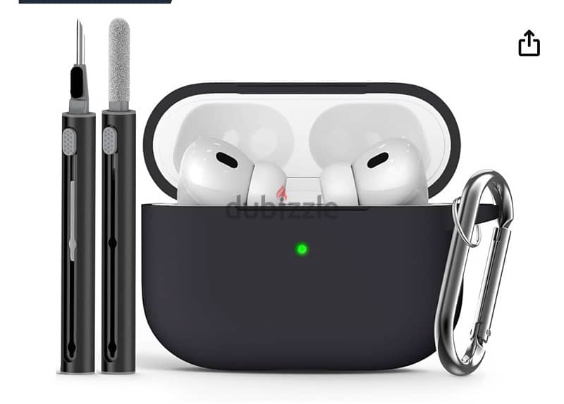 air pods pro 2 + cover + cleaner kit  استيراد امريكا 3