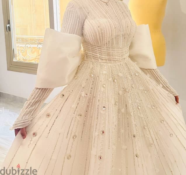 Wedding dress فستان فرح 6