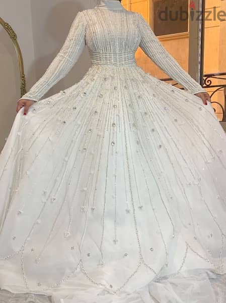 Wedding dress فستان فرح 7