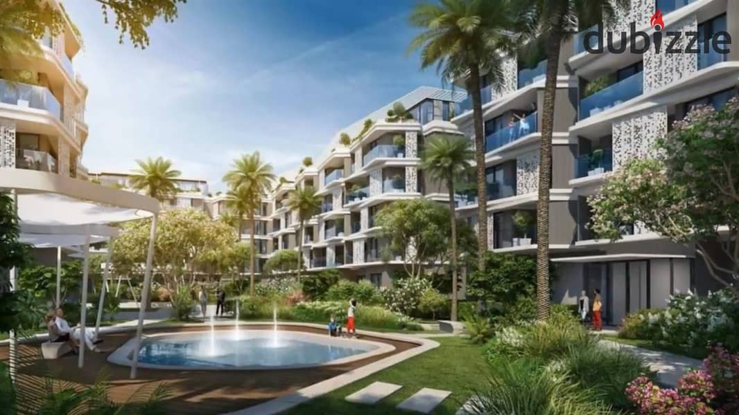 Apartment 252m with immediate receipt in Badya Palm Hills October 0