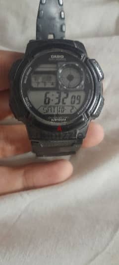 casio ae-1000 ساعه جميله جدا بطاريه تعيش معاك سنين