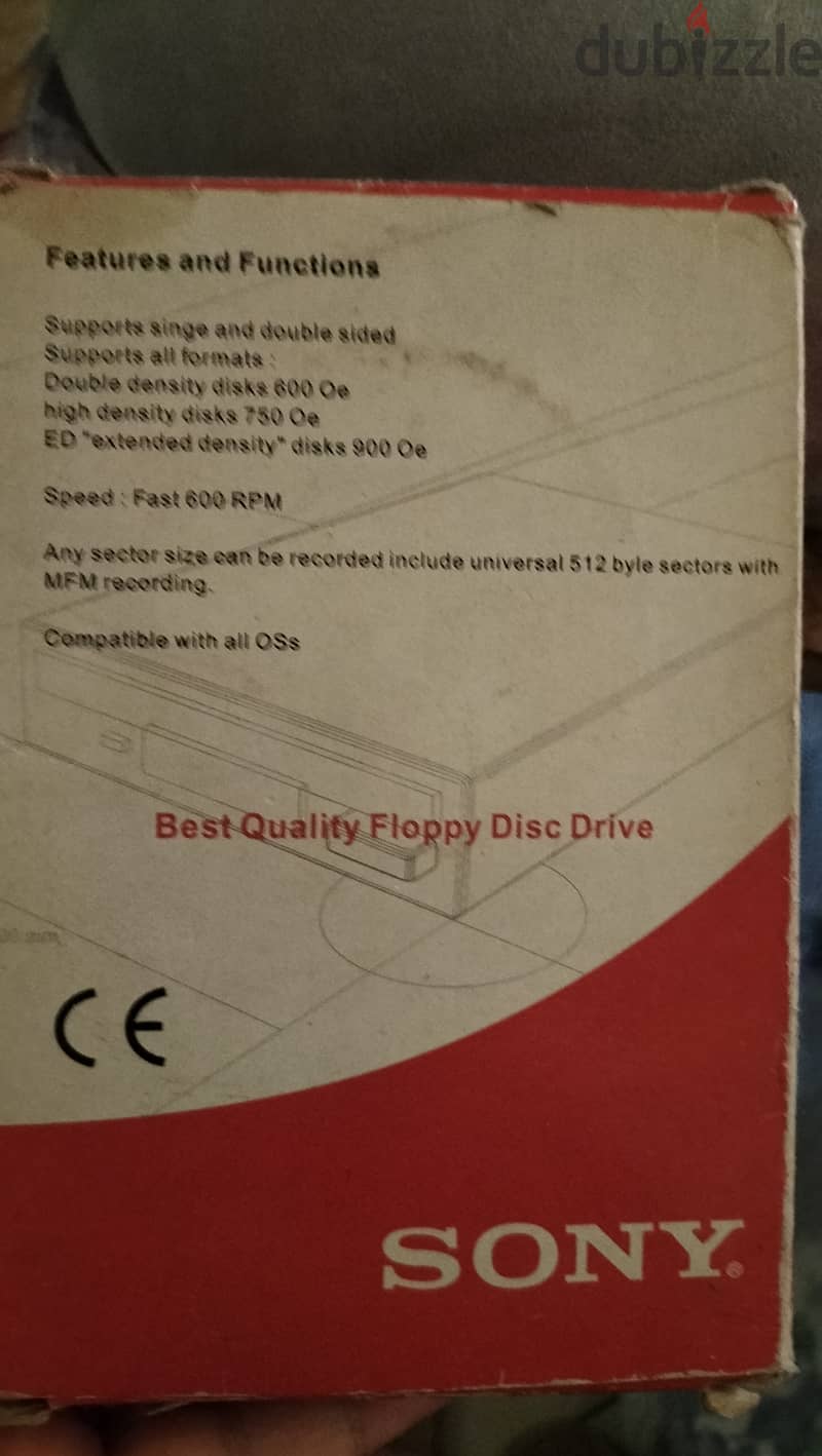 floppy disk drive 3.25  sony original new 0